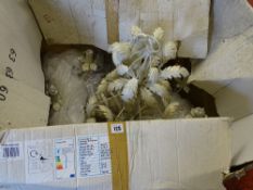 Ornate metal ceiling light fitting