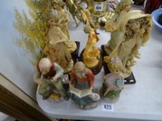 A quantity of mixed figurines