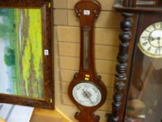 Good alcohol filled balloon shaped barometer