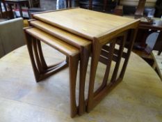 G-Plan (no label) mid Century nest of three tables