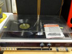 Hitachi Ambiophonic system model no. SDT-3430E stereo system with speakers E/T