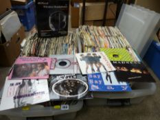 Large parcel of 45rpm records, mainly contemporary