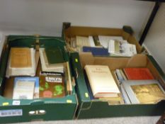Two boxes of vintage Welsh publications
