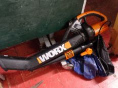 Worx leaf blower E/T