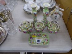 A parcel of continental cabinet china