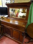 Mirror backed sideboard with two drawers and two cupboards