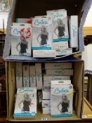 Two boxes with retail packed Belvia lady's undergarments