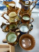 Parcel of good vintage copper lustre