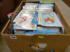 Box containing large quantity of gift cards, birthdays and others