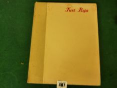 Lucy Dawson 'Just Pups', first edition book 1937
