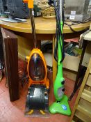 VAX Powermax carpet washer, and an X5 H20 mop E/T