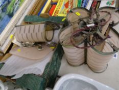 A parcel of retro/art deco lighting