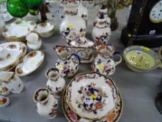 A large parcel of Masons Mandalay china