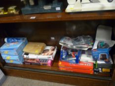 Mixed batch of as new socket sets, inflatable child's dinghies, office equipment etc