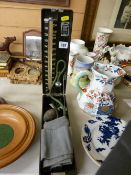 Vintage doctor's blood pressure monitor in a case by Accoson Dominion Model