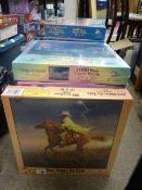 Quantity of as new unopened jigsaws