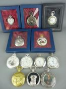Collection of reproduction pocket watches