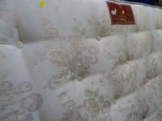 Millbrook Tradition sprung edged double divan bed and mattress (5ft)