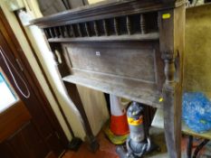 Vintage wooden fire surround