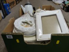 Mixed quantity of vintage china and crockery