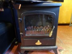 Modern Warwick electric coal effect heater E/T