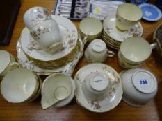 Vintage Grosvenor china enamel decorated part teaset