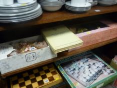 Two boxed porcelain headed dolls and a vintage Princess Mary's Gift Book