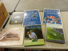 Parcel of golf related literature including signed book presented to the secretary of Royal Lytham