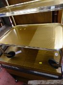 Ekco H031LB hostess trolley and two other serving trollies E/T