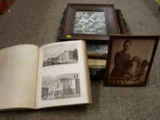 Box of historical photographs, prints etc