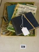 Vintage fishing books - 'The Dumpy Pocket Book for Anglers', 'H D Turing, Modern Coarse Fishing' and
