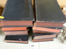 Ten volumes of 'Y Gwyddoniadur Cymreig'