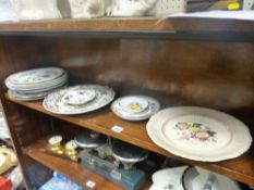 Collection of decorative wall plates