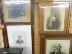 G R BLACK stipple print - portrait, head and shoulders of a gentleman, indistinct title, dated