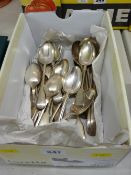 Box of good flatware