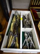 Cutlery box of mixed cutlery