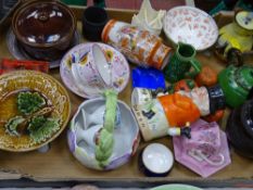 Box of mixed collectable china and ornamental ware