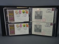 Album of first day covers, late 1960s, 70s and 80s dates