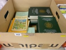 Quantity of 1950 dates and later booklets titled 'The Transactions of the Honorable Society of