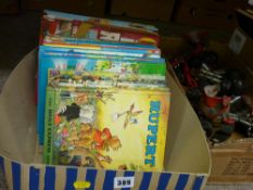 Collection of children's books and annuals - Rupert the Bear, The Beano etc