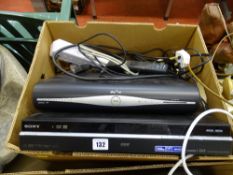 Sony DVD/HDD recorder RDR-HXD890 and a Sky Plus HD box E/T