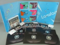 'London 2012 Olympic' 50 pence set (29), five 'Countdown to London' £5 coins, five 'A Piece of
