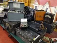 Large parcel of military and similar radio and electrical equipment