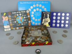 Large loose collection of mostly British pre-decimal silver and bronze coinage, a quantity of