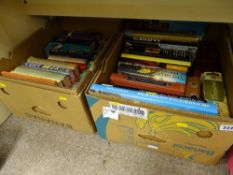 Two boxes of good mixed books