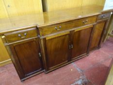 Modern breakfront sideboard