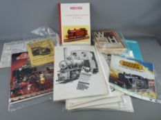 Meccano, Hornby and model engineering ephemera, good collection of vintage catalogues, price lists