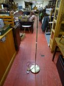 Brass effect style reading lamp E/T