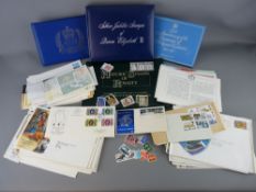 Excellent commemorative and other stamp collection of mainly unused and mint stamps contained in two