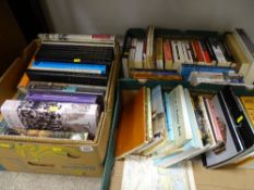 Three boxes of good mixed books